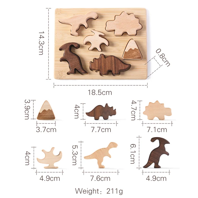 Natural Dinosaur puzzle