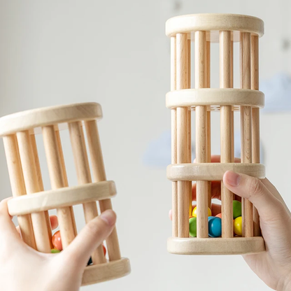 Wooden Rainmaker Rattle