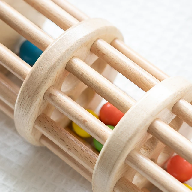 Wooden Rainmaker Rattle