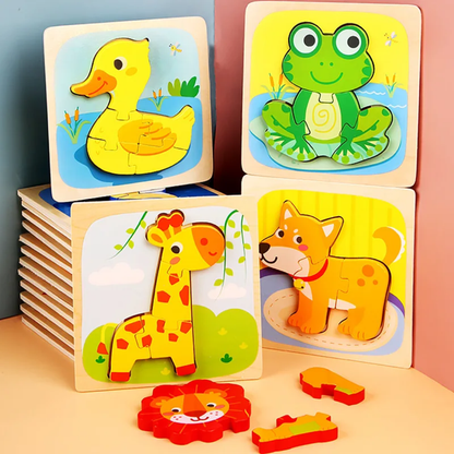 Small animal puzzles