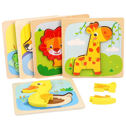 Small animal puzzles