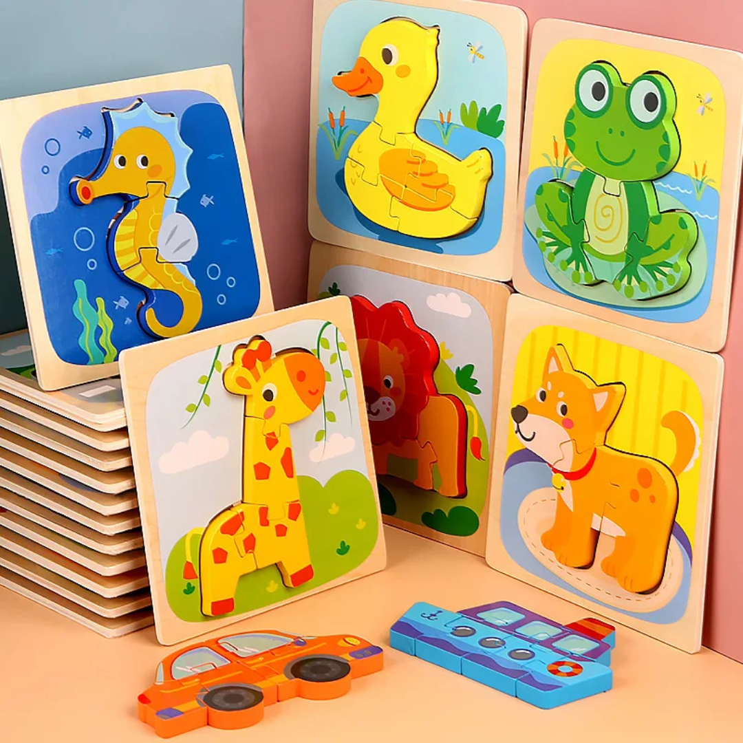 Small animal puzzles