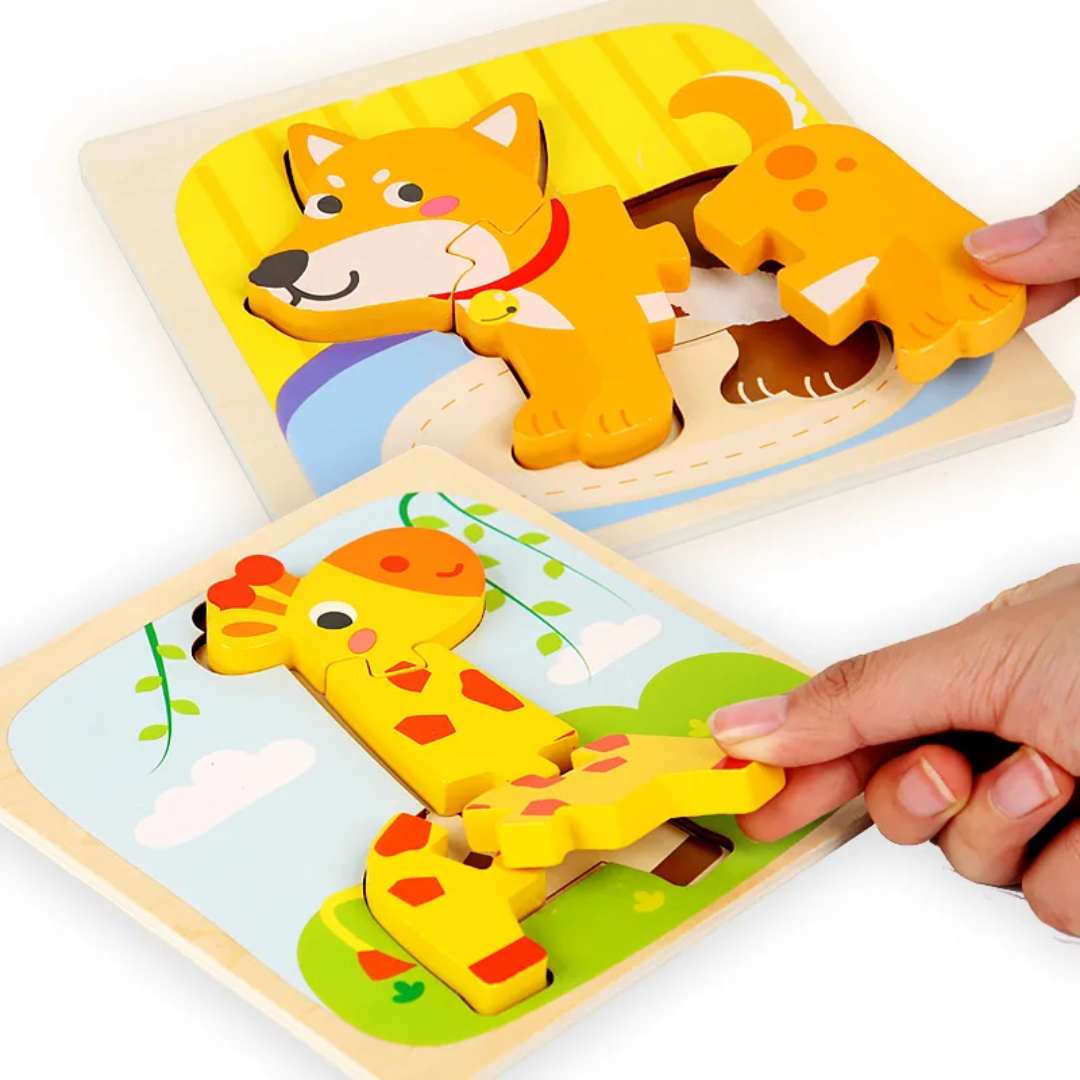 Small animal puzzles