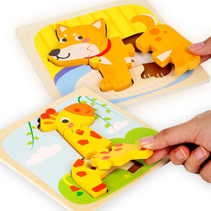 Small animal puzzles