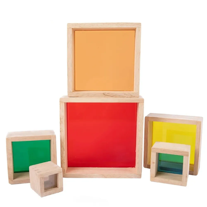 Acrylic colour squares