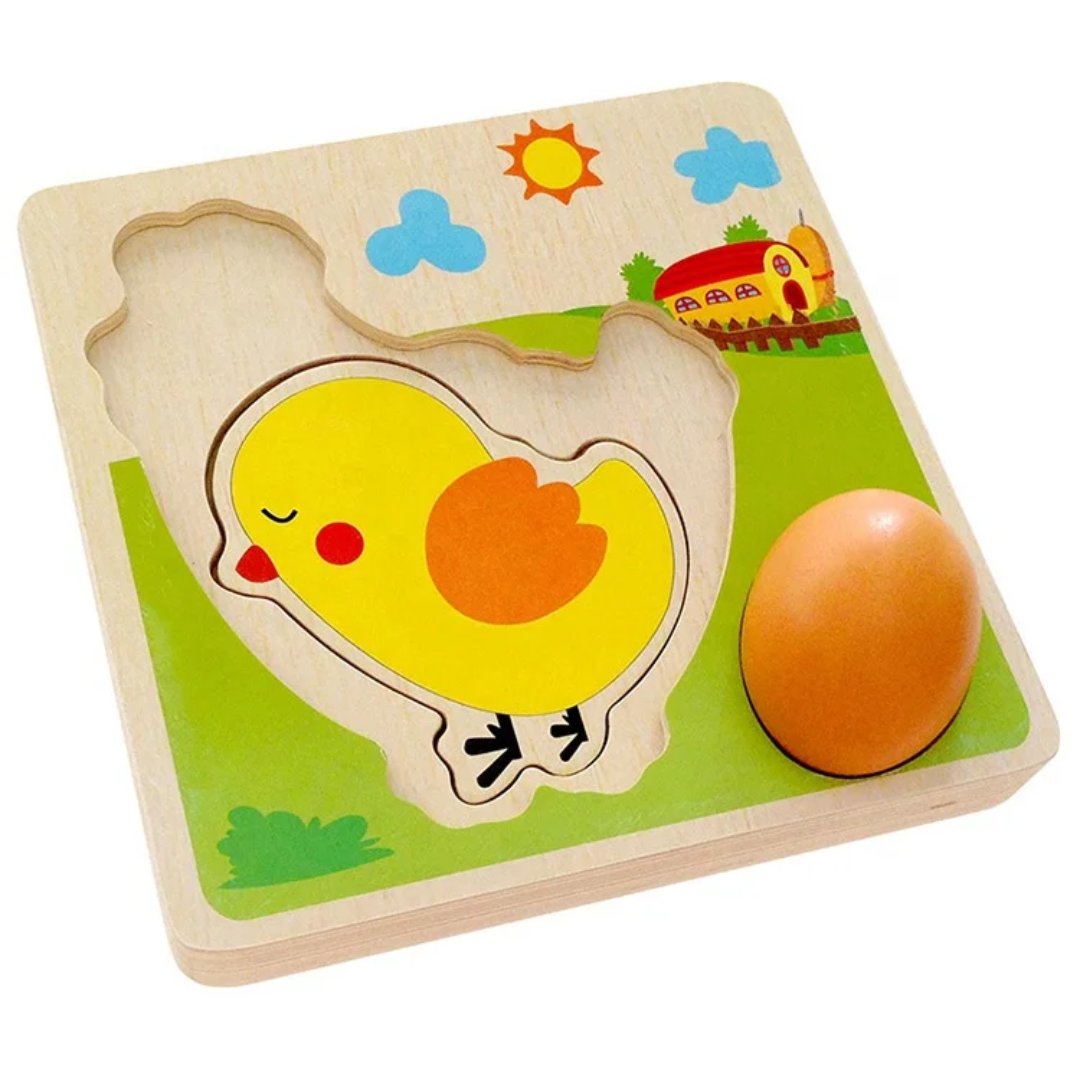 Chicken Puzzle- layered