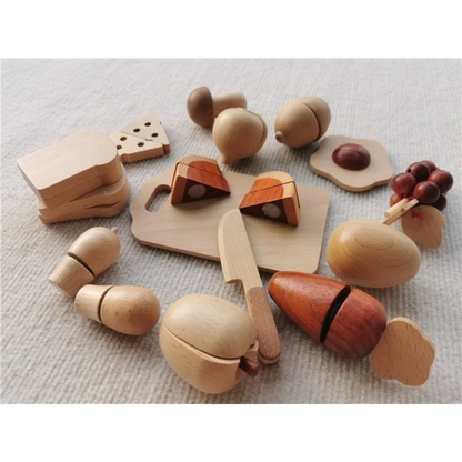 Wooden Pots &amp; Pans (30pc)
