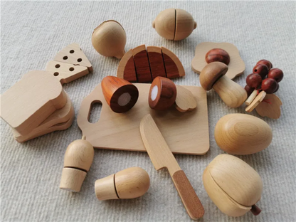 Wooden Pots &amp; Pans (30pc)