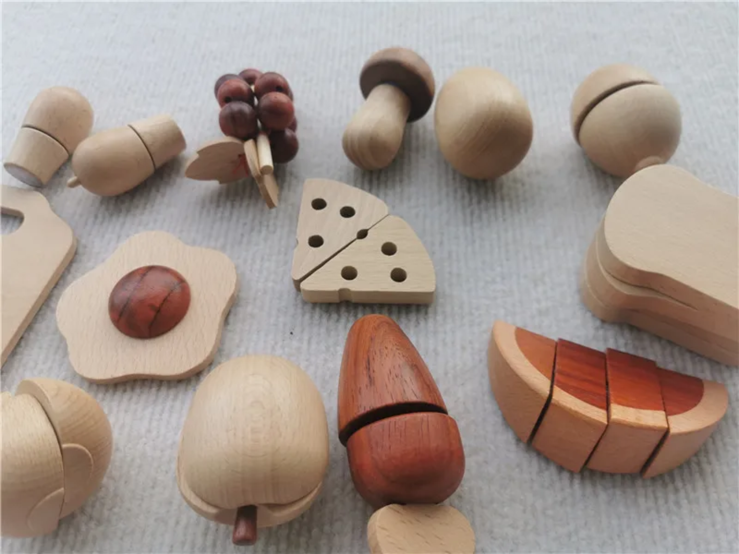 Wooden Pots &amp; Pans (30pc)