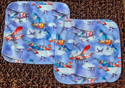 Flying About Cloth Wipes