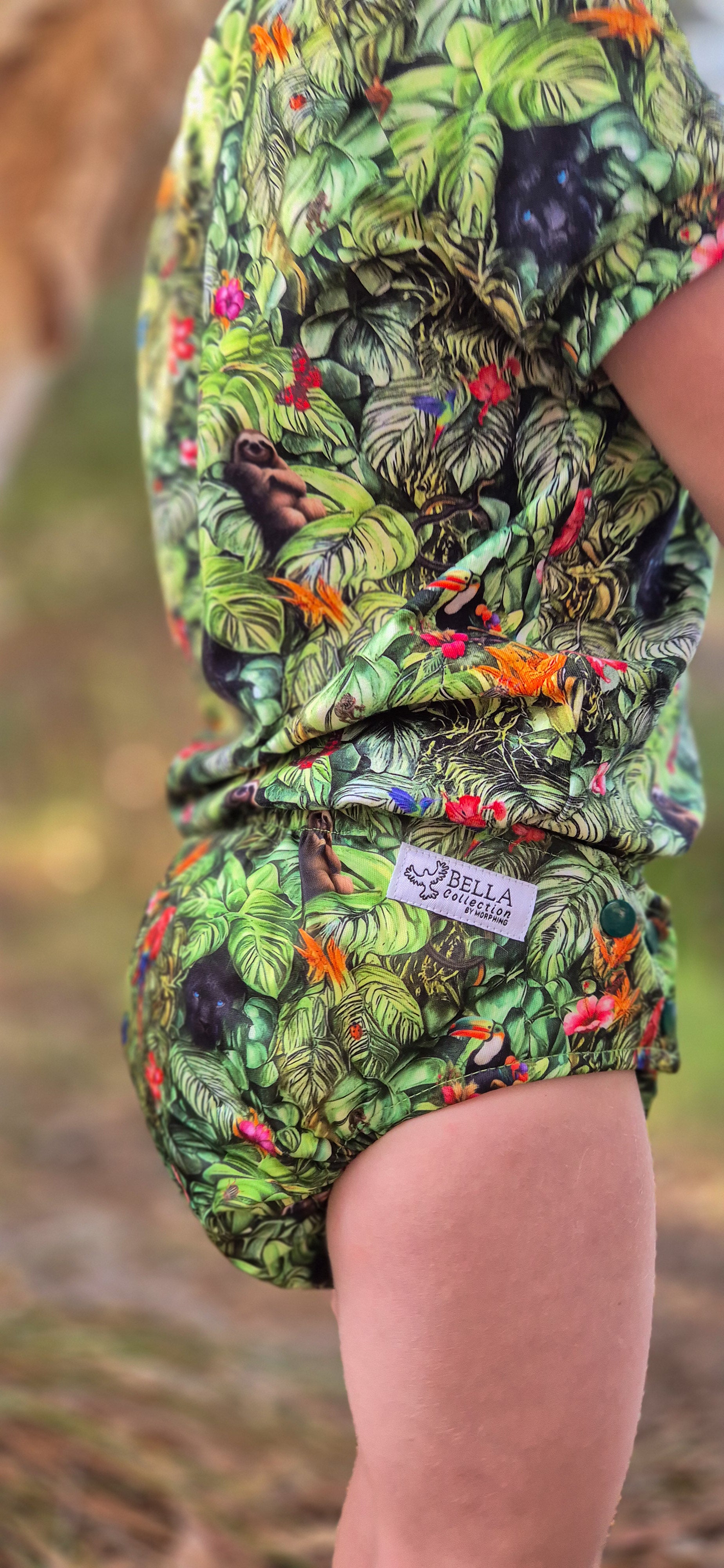 Peek-A-Boo Cloth Night Nappy