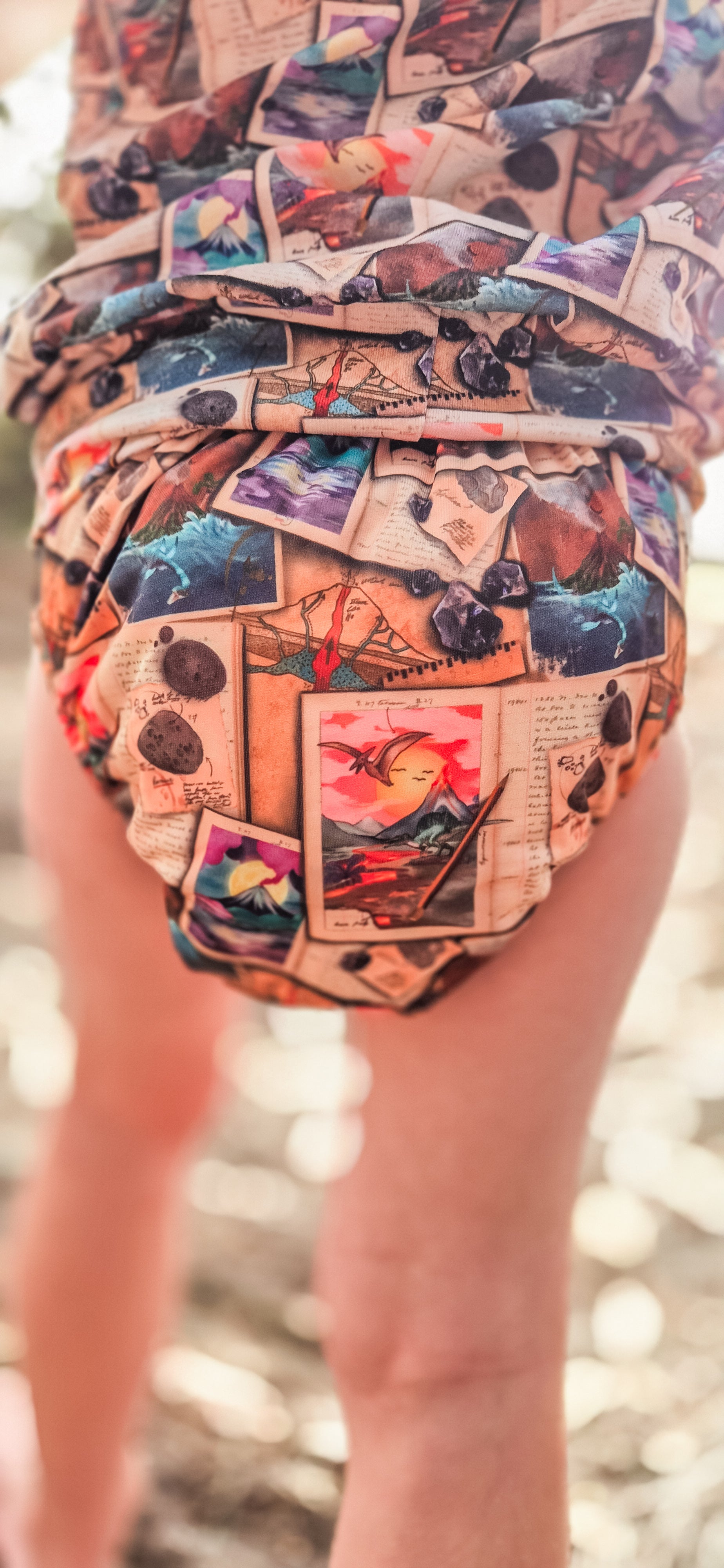 Jurassic Journey Cloth Day Nappy