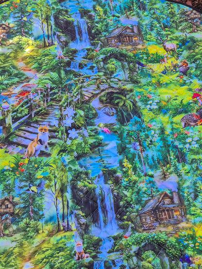 Woodland Whispers Picnic Plush Mat