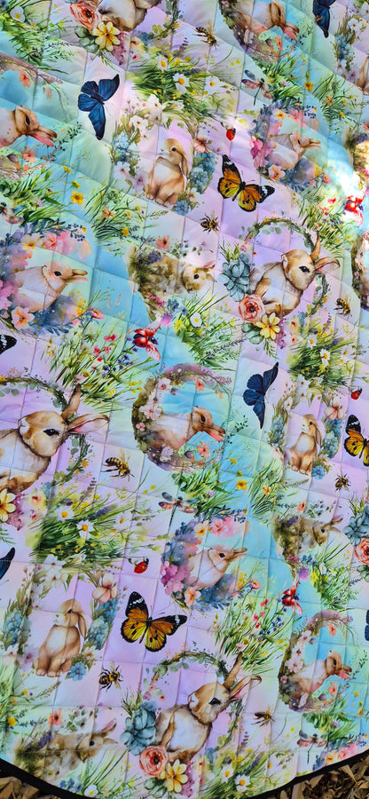 EveryBunny Blooms Plush Mat