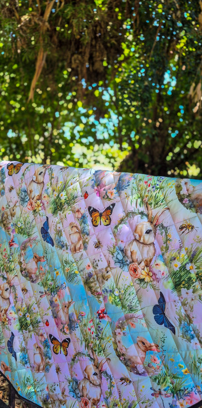 EveryBunny Blooms Plush Mat