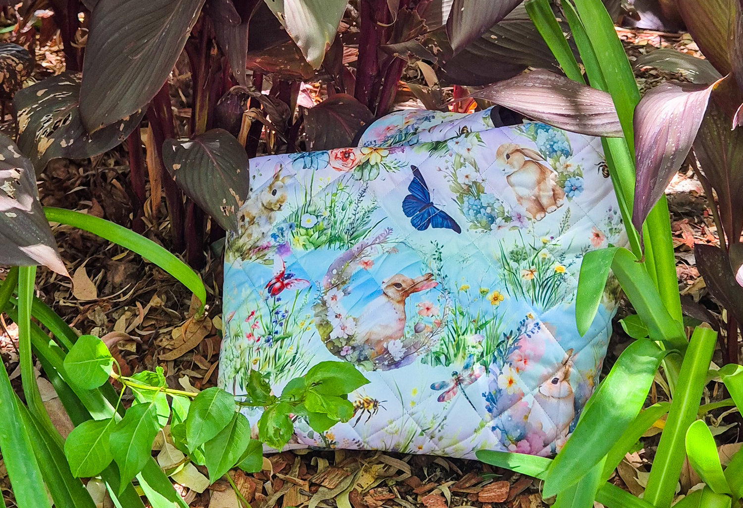 EveryBunny Blooms Plush Mat
