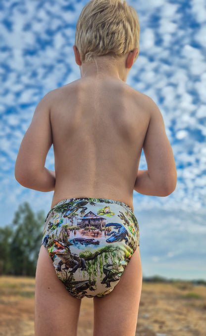 Croc My World Cloth Day Nappy