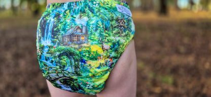 Woodland Whispers Newborn Cloth Nappy
