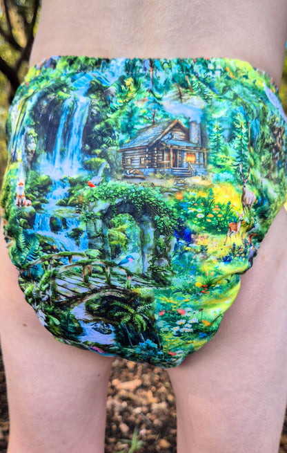 Woodland Secrets Cloth Day Nappy
