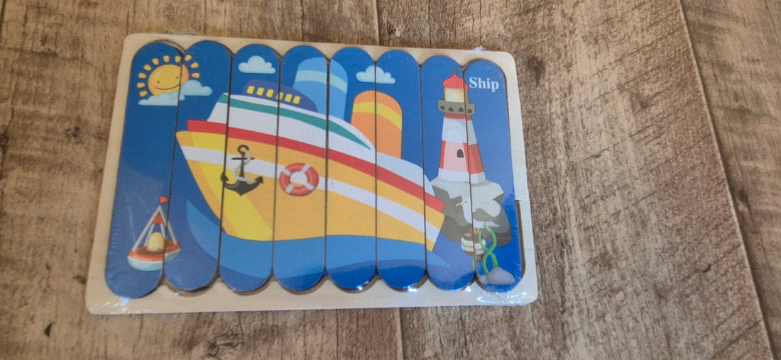 Morphing- popsicle puzzle