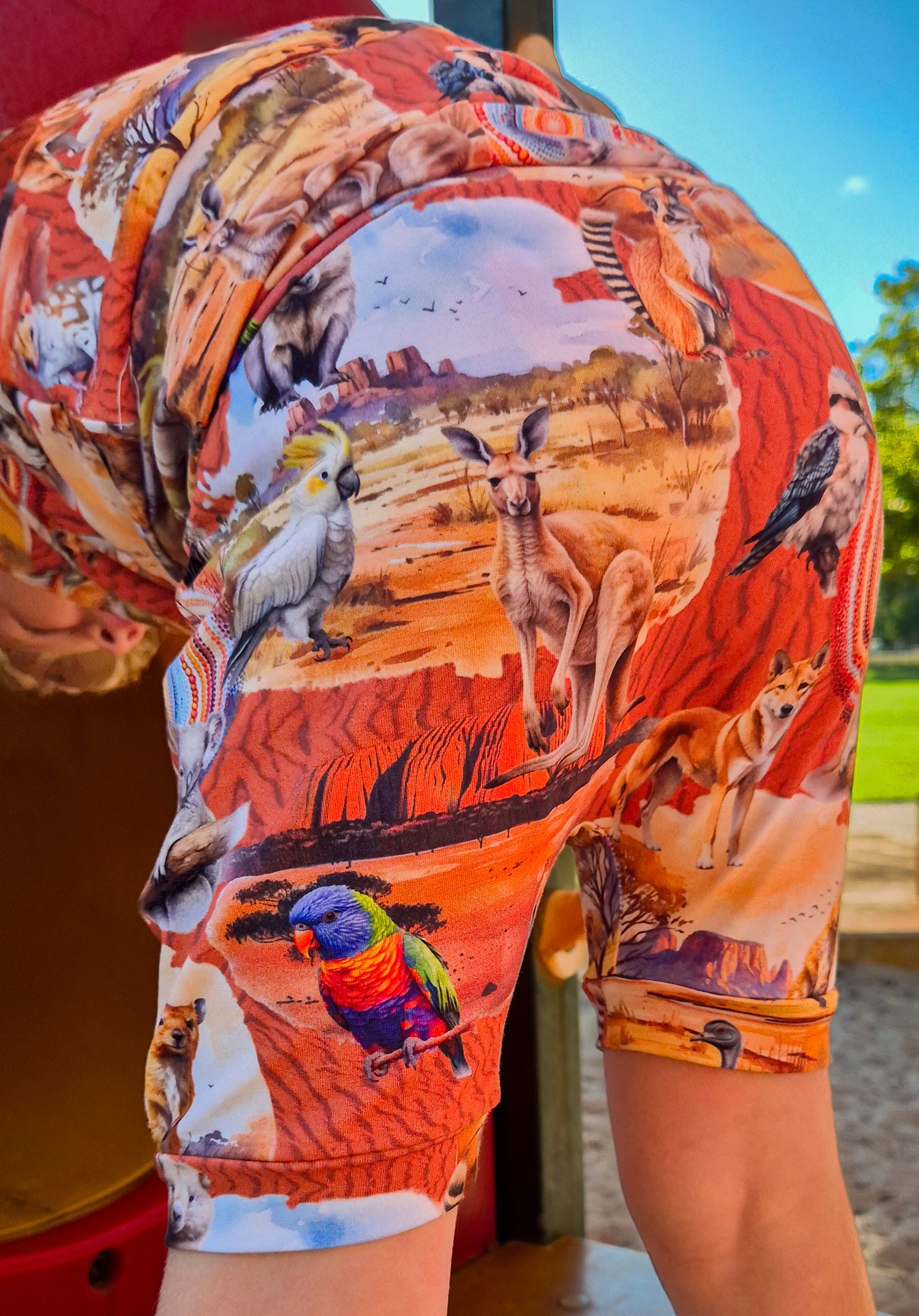 Paws Down Under Handmade Shorts