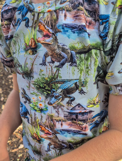 Croc My World Handmade T-Shirt