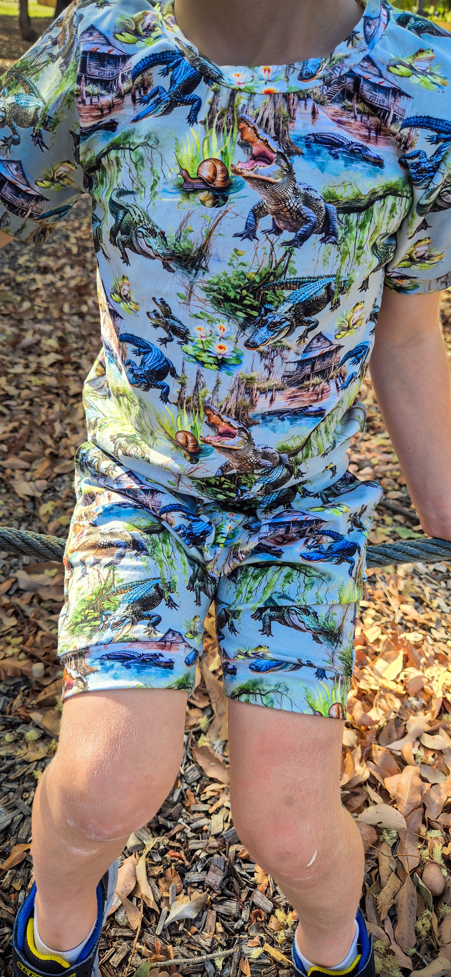 Croc My World Handmade T-Shirt