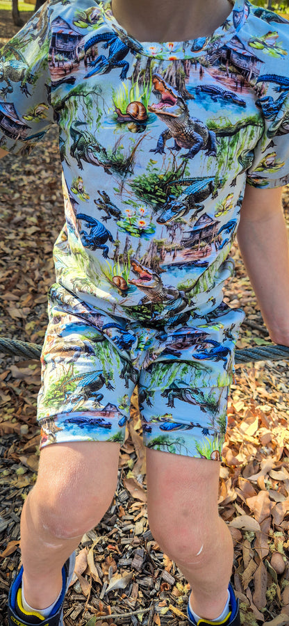 Croc My World Handmade T-Shirt