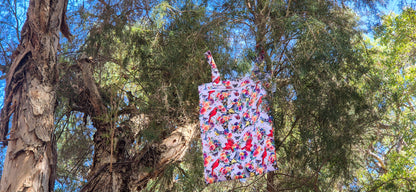 Rosey Feathers Medium Wetbag