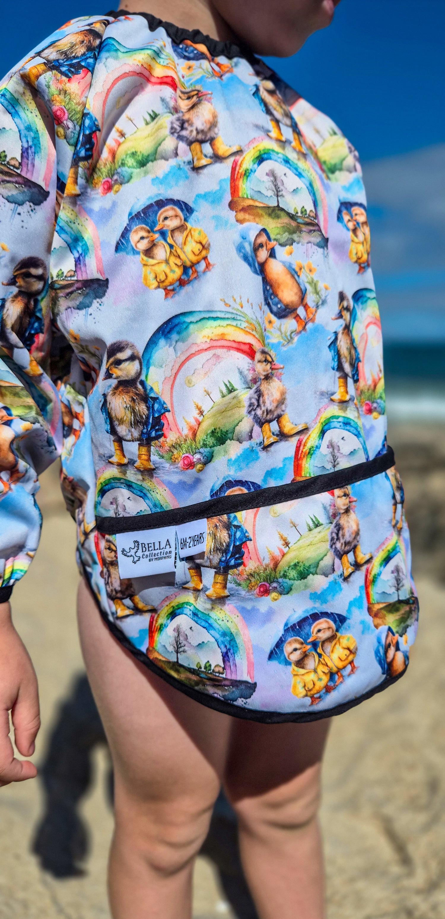 Quackin Good Time 6-24m Smock