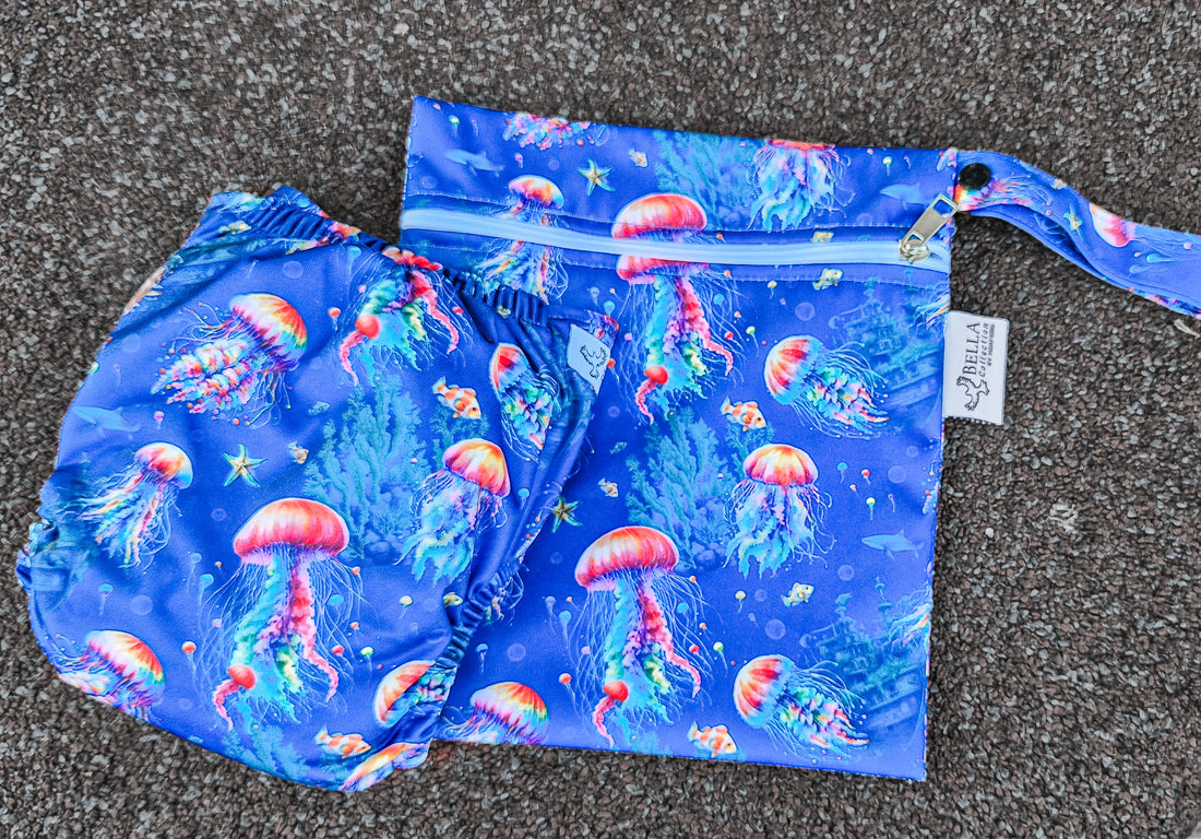 You wish Jellyfish Cloth Day Nappy