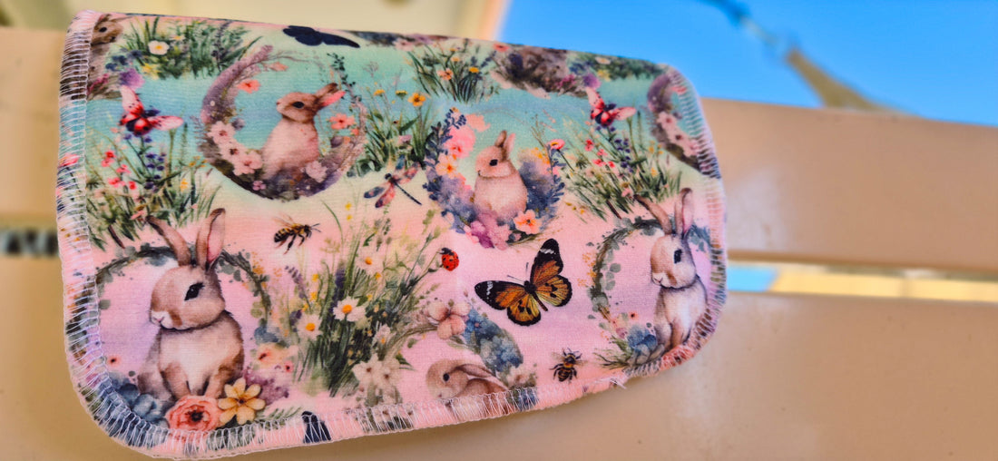 EveryBunny Blooms 5pk Cloth Wipes