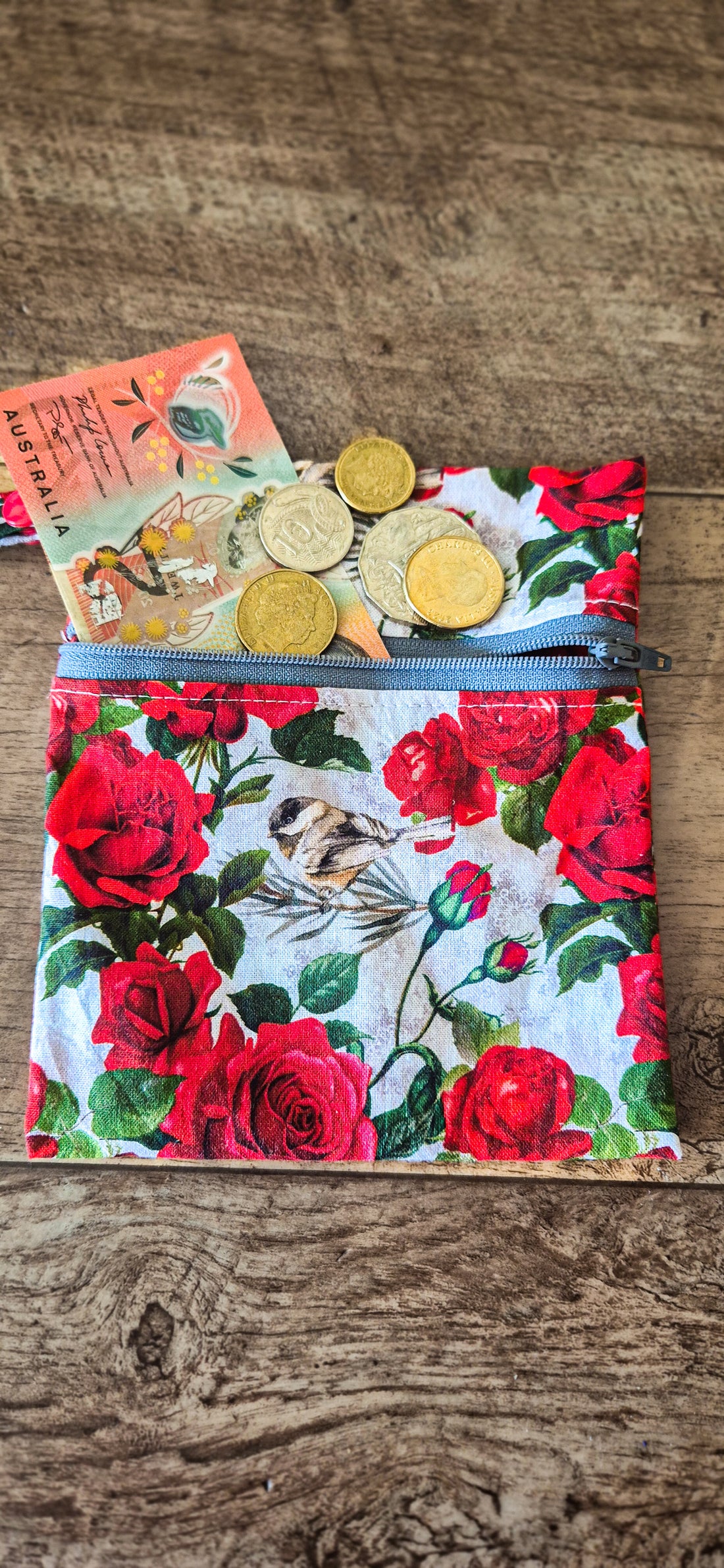 Sacred Gardens Handmade coin purse