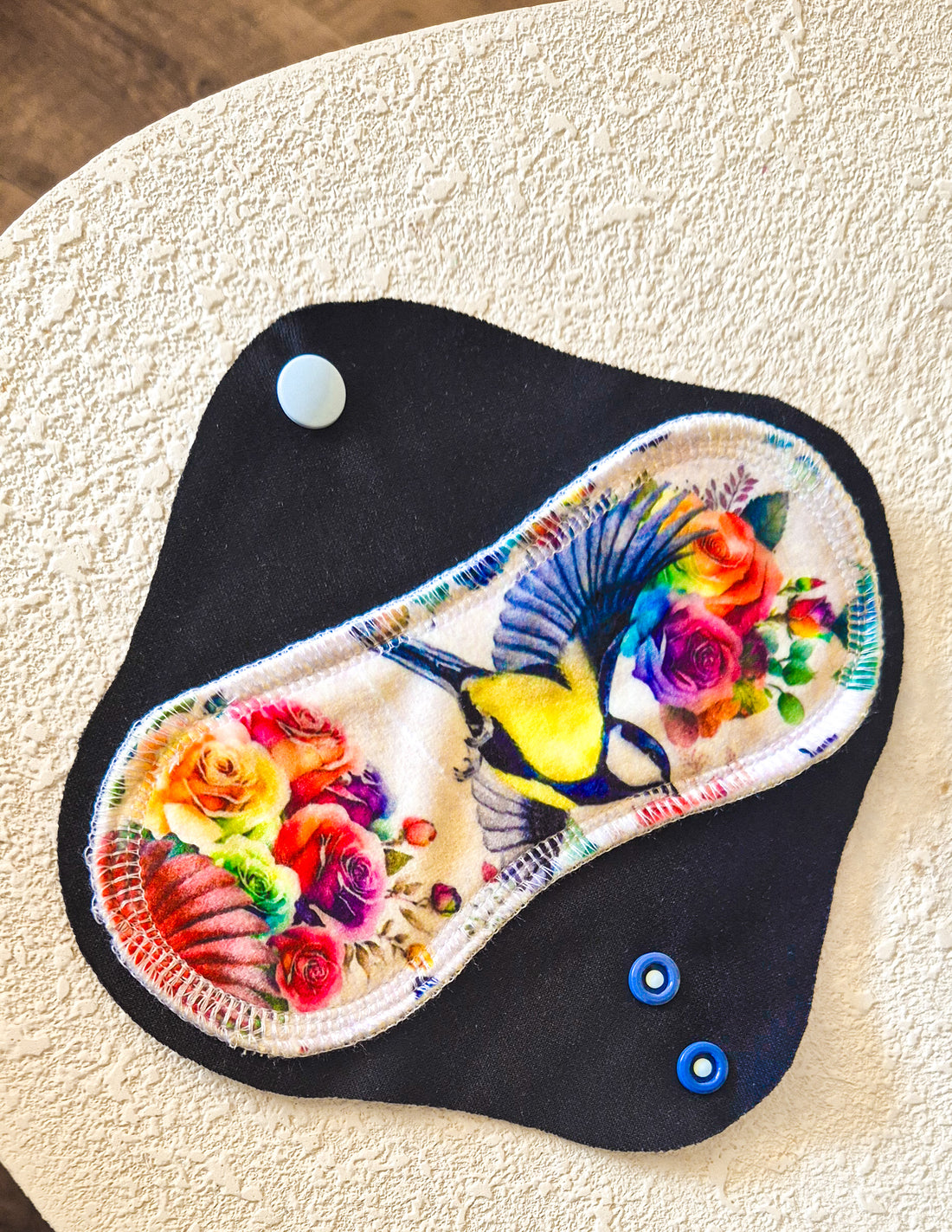 Rosey Feathers Overnight/ Post Partum Cloth Pad