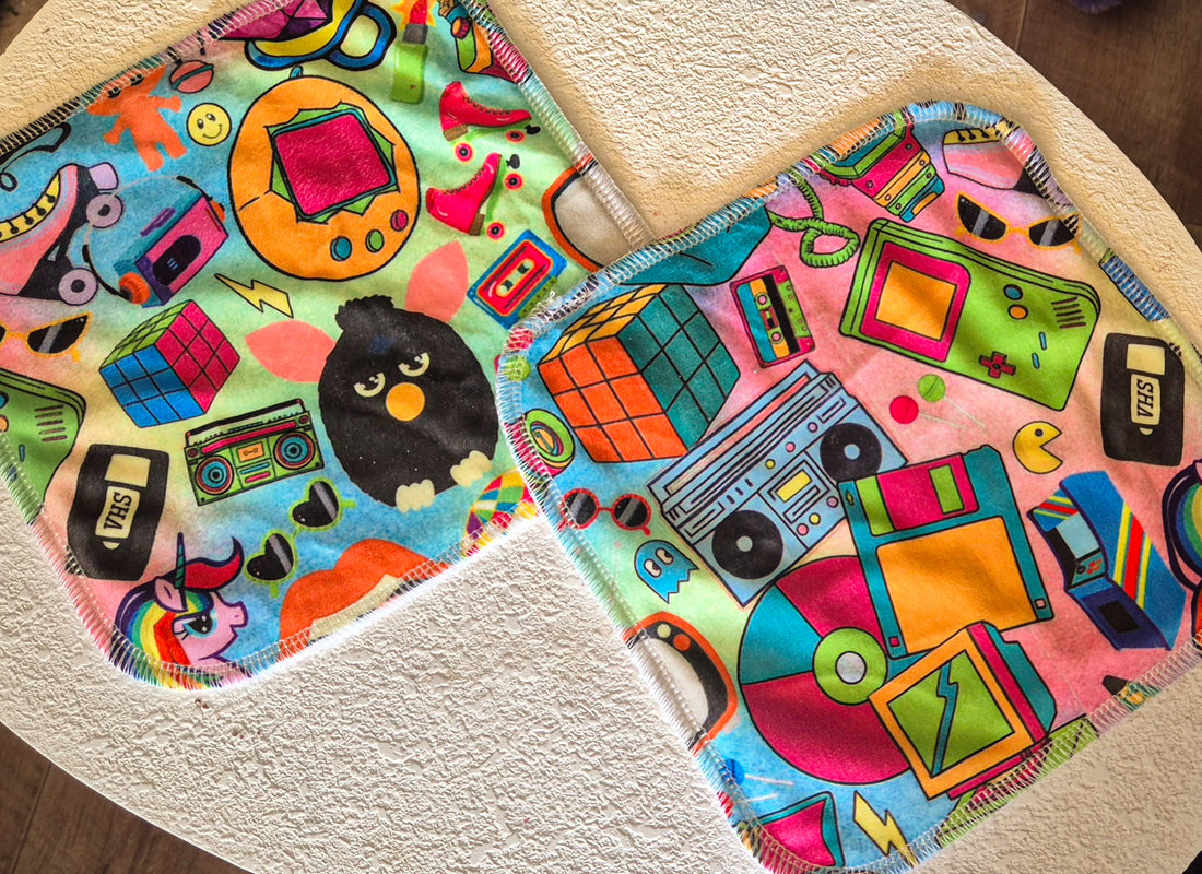 Back in the Day 5pk Cloth Wipes