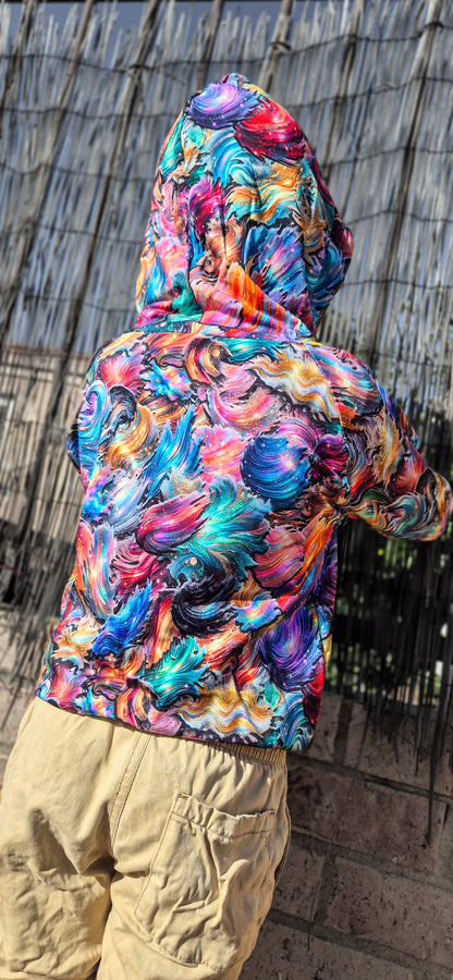 The Art of Happiness Handmade Hoodies