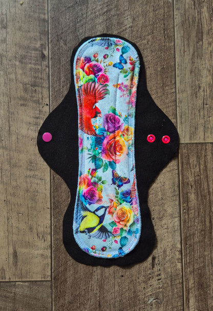 Rosey Feathers Overnight/ Post Partum Cloth Pad