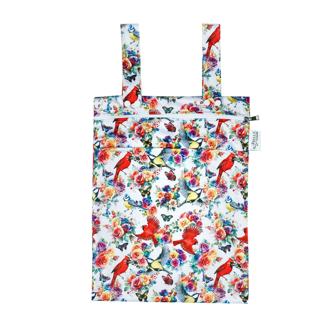 Rosey Feathers Medium Wetbag