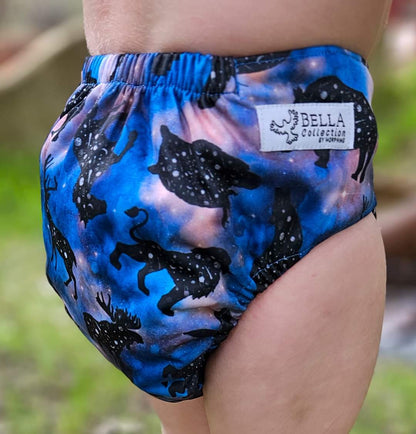 Cosmic Constellations Cloth Day Nappy