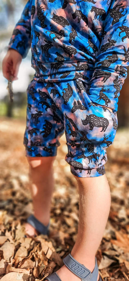 Cosmic Constellations Handmade Shorts