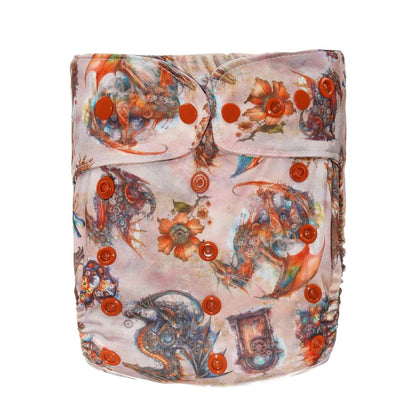 Hearts of Steel Cloth Night Nappy