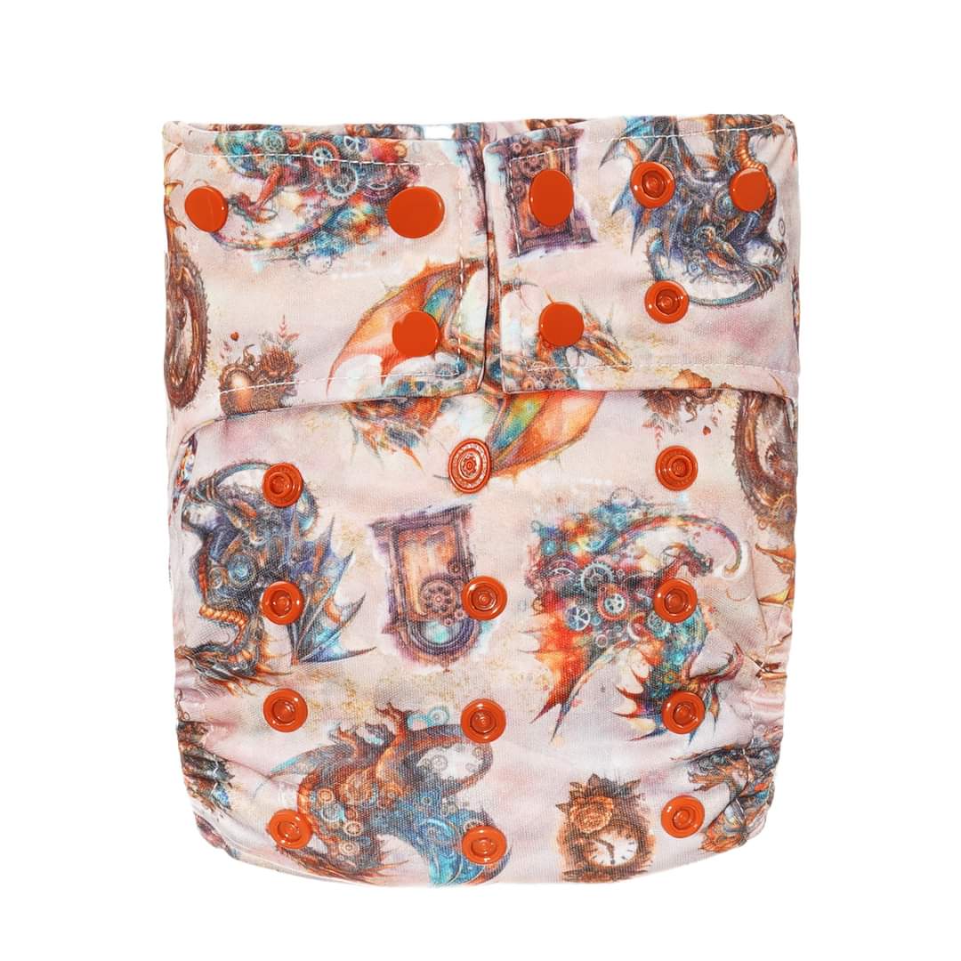 Hearts of Steel Cloth Night Nappy