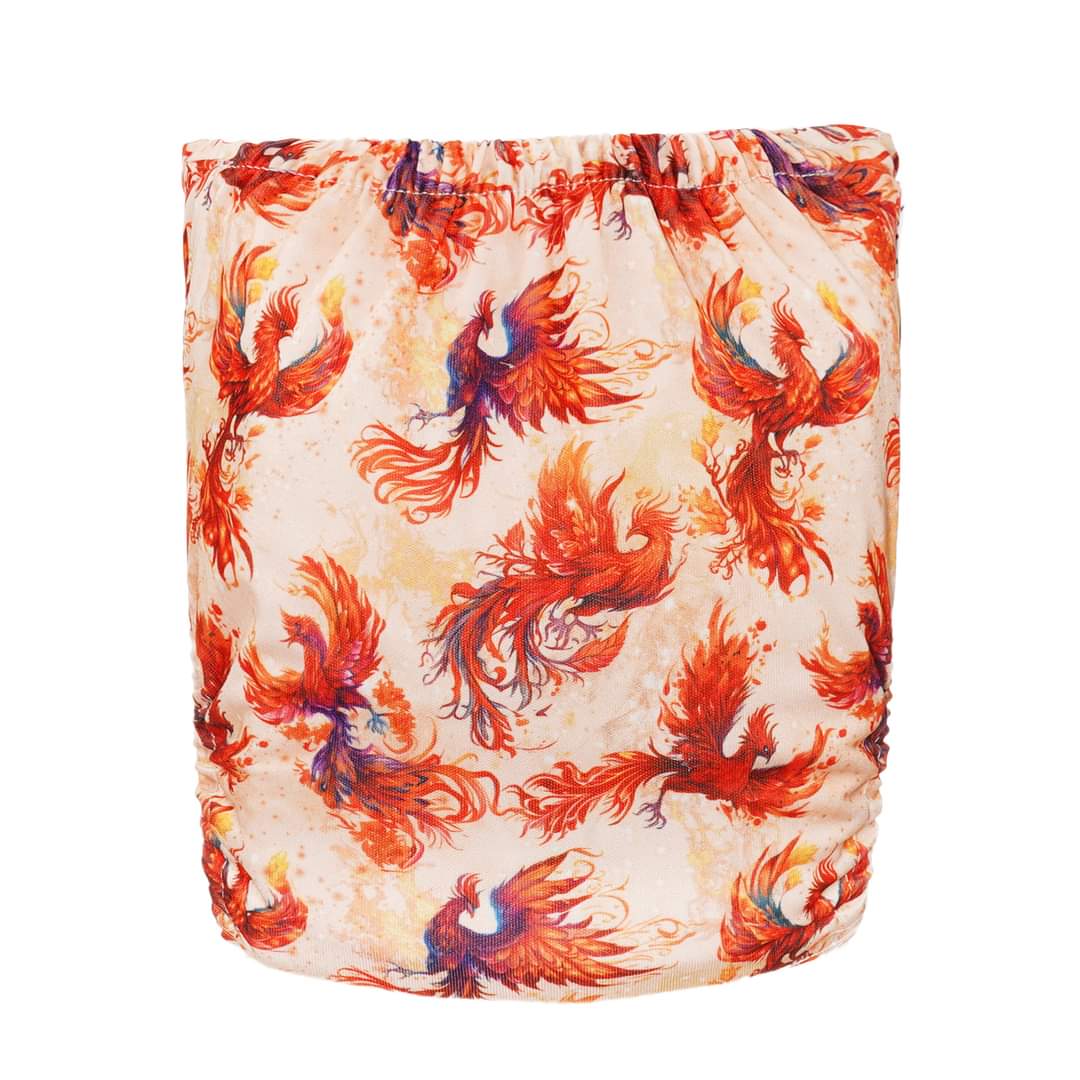 Phoenix Rising Cloth Night Nappy