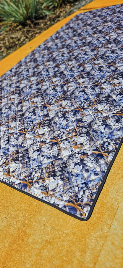 Midnight Guardian Picnic Plush Mat