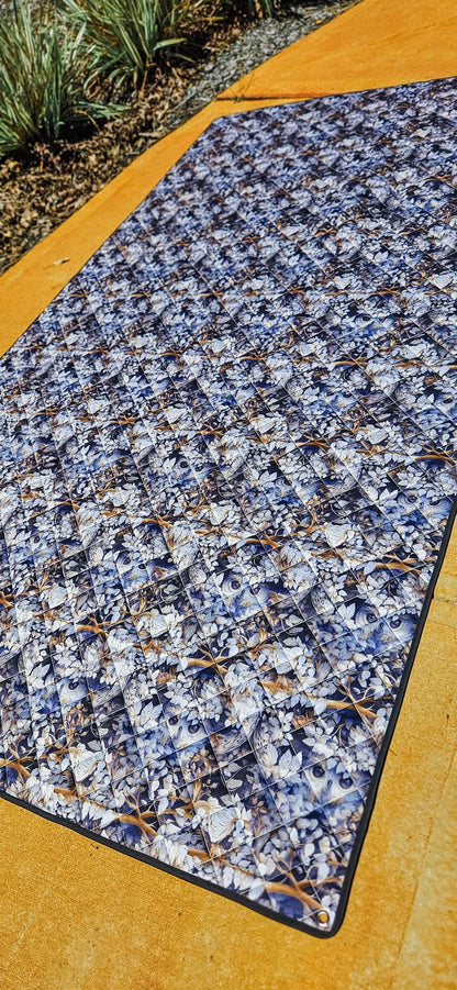 Midnight Guardian Picnic Plush Mat