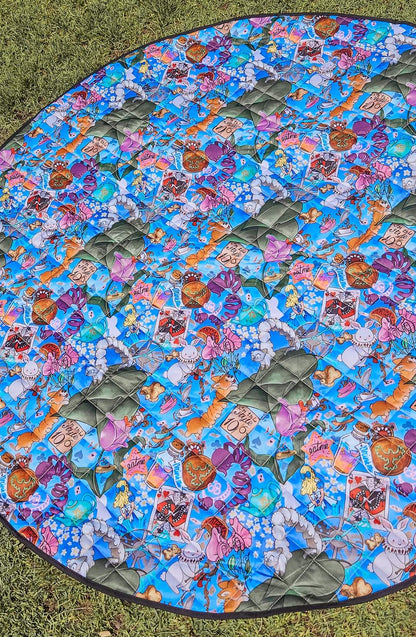 Eat Me! Drink Me! Plush Mat