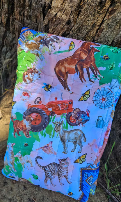 Morphing Meadows Plush Mat