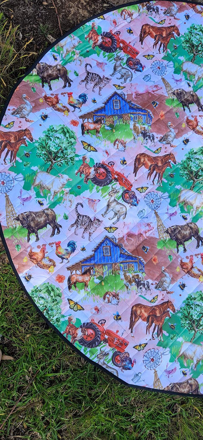 Morphing Meadows Plush Mat