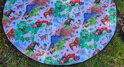 Morphing Meadows Plush Mat