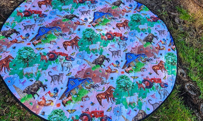 Morphing Meadows Plush Mat